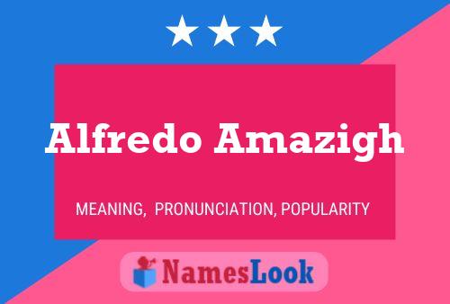 Poster del nome Alfredo Amazigh