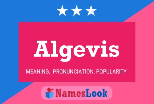 Poster del nome Algevis