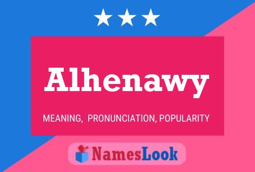 Poster del nome Alhenawy