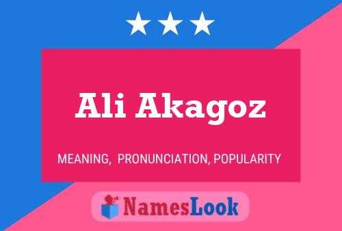 Poster del nome Ali Akagoz