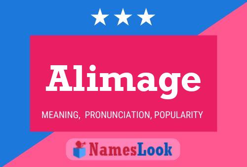 Poster del nome Alimage