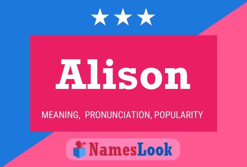 Poster del nome Alison