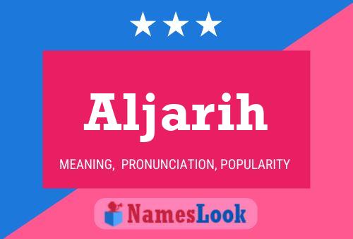 Poster del nome Aljarih