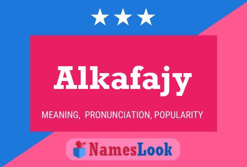 Poster del nome Alkafajy