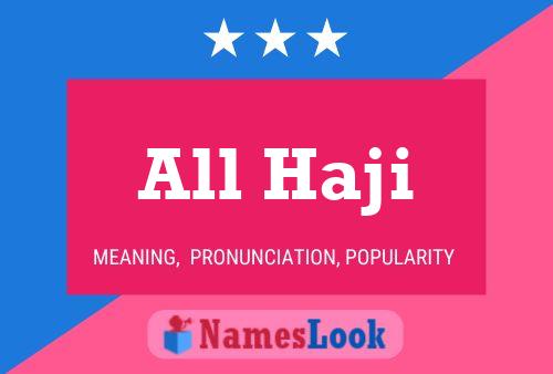 Poster del nome All Haji