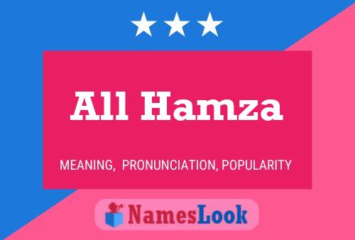 Poster del nome All Hamza