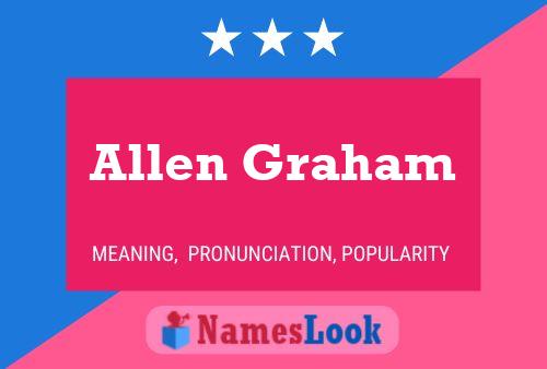 Poster del nome Allen Graham