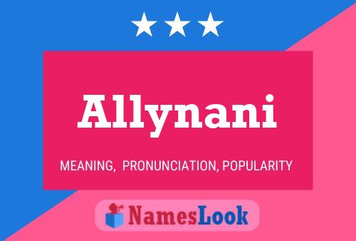 Poster del nome Allynani