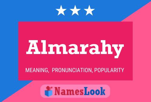 Poster del nome Almarahy