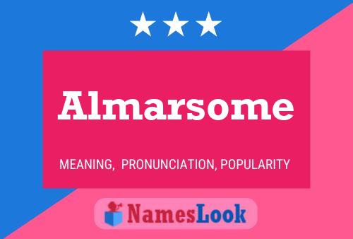 Poster del nome Almarsome