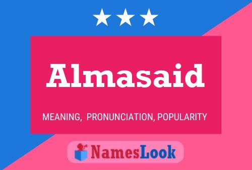 Poster del nome Almasaid