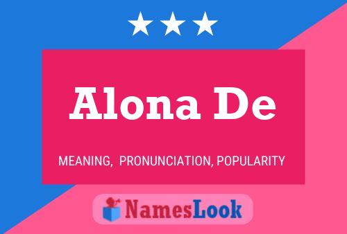 Poster del nome Alona De