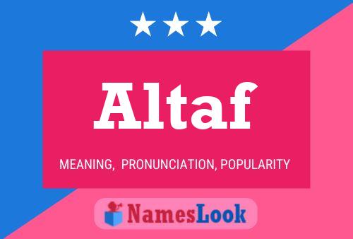 Poster del nome Altaf