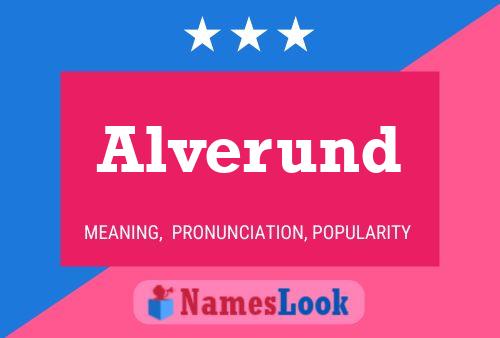 Poster del nome Alverund