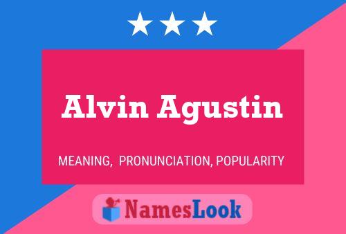 Poster del nome Alvin Agustin