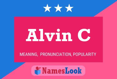 Poster del nome Alvin C