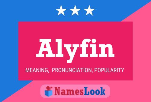 Poster del nome Alyfin