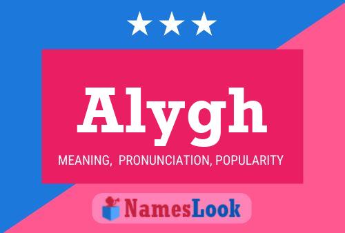 Poster del nome Alygh