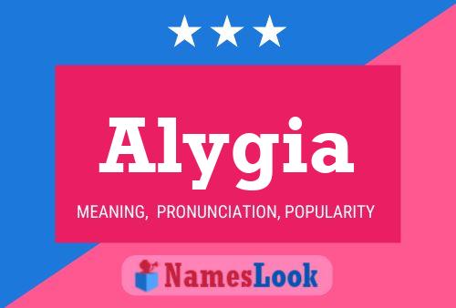 Poster del nome Alygia