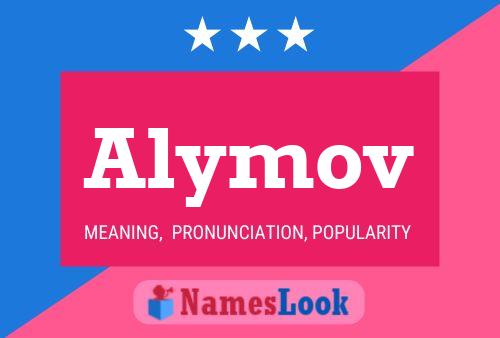 Poster del nome Alymov