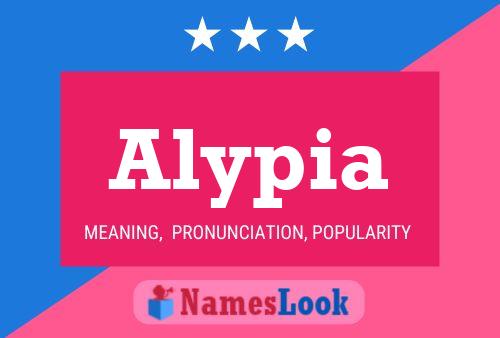 Poster del nome Alypia