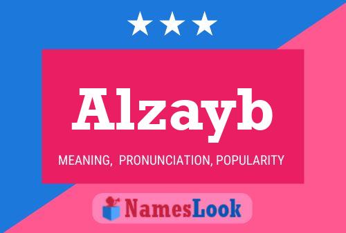 Poster del nome Alzayb