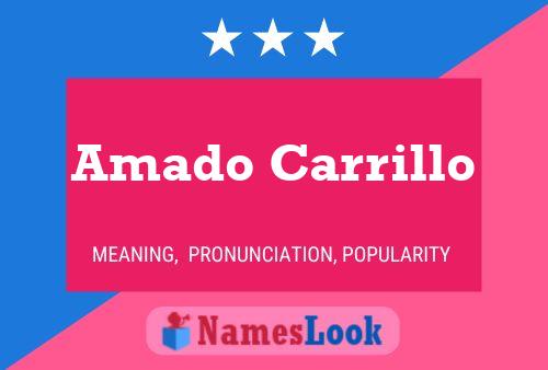 Poster del nome Amado Carrillo