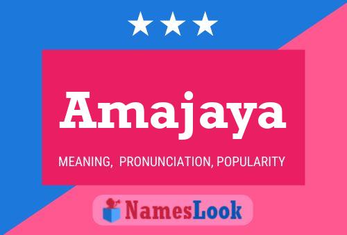 Poster del nome Amajaya