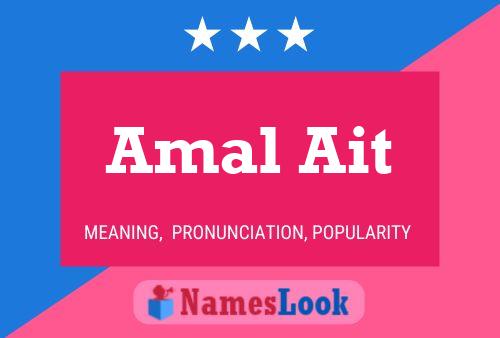 Poster del nome Amal Ait