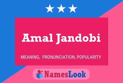 Poster del nome Amal Jandobi