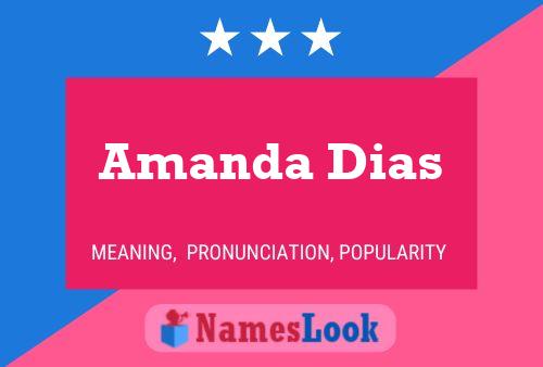 Poster del nome Amanda Dias