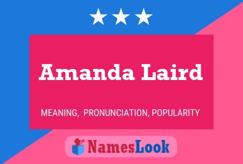 Poster del nome Amanda Laird