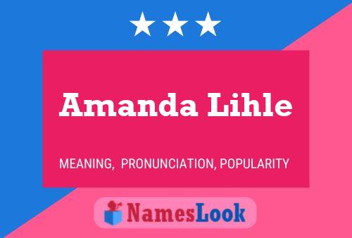 Poster del nome Amanda Lihle