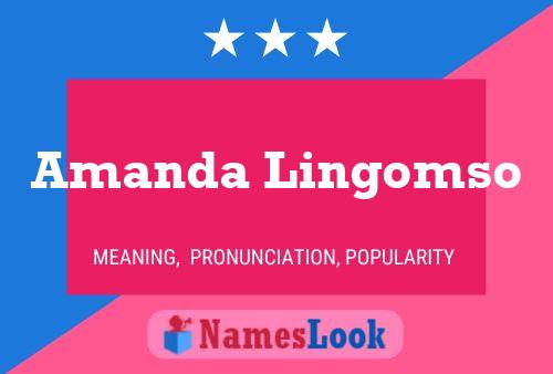 Poster del nome Amanda Lingomso