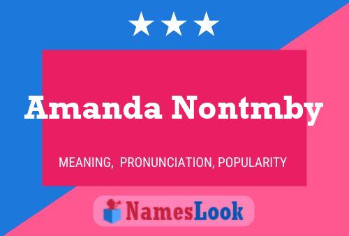 Poster del nome Amanda Nontmby