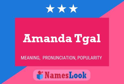 Poster del nome Amanda Tgal