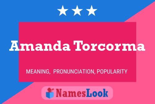 Poster del nome Amanda Torcorma