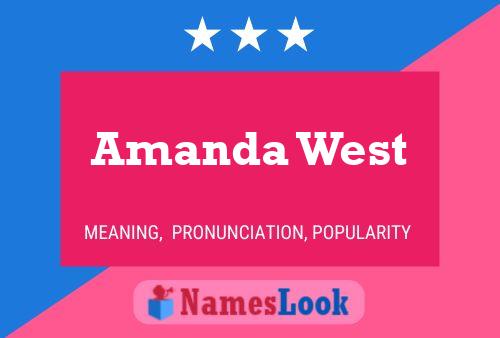 Poster del nome Amanda West