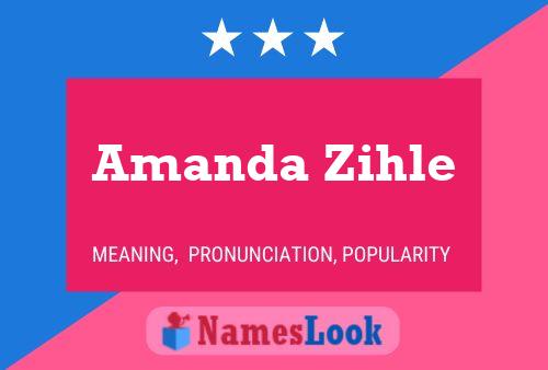 Poster del nome Amanda Zihle