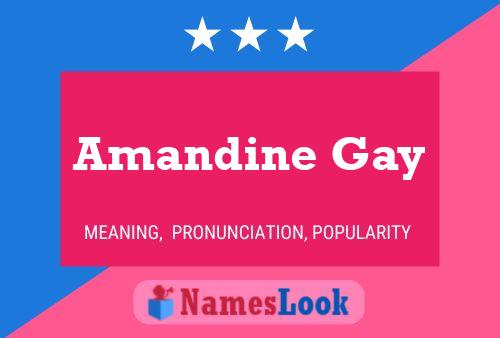 Poster del nome Amandine Gay