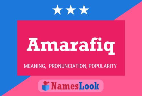 Poster del nome Amarafiq