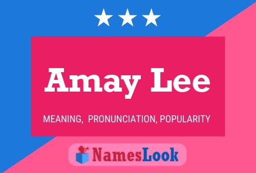 Poster del nome Amay Lee