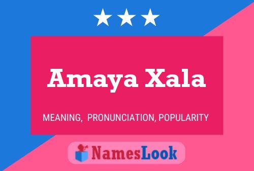 Poster del nome Amaya Xala