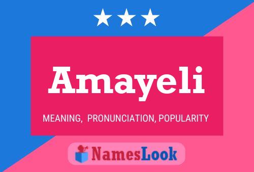 Poster del nome Amayeli