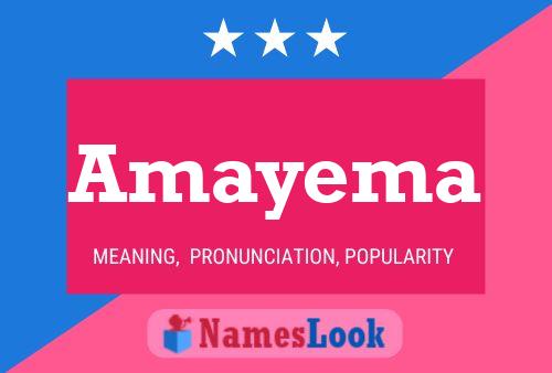 Poster del nome Amayema