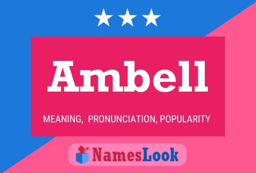 Poster del nome Ambell