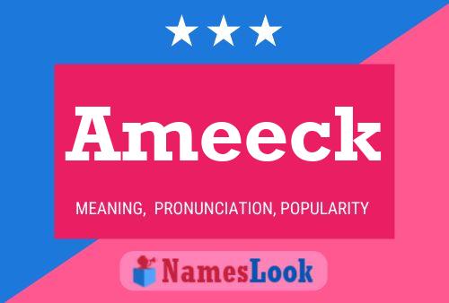 Poster del nome Ameeck