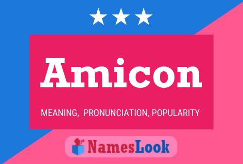 Poster del nome Amicon