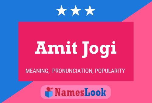 Poster del nome Amit Jogi