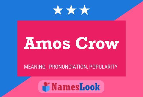 Poster del nome Amos Crow